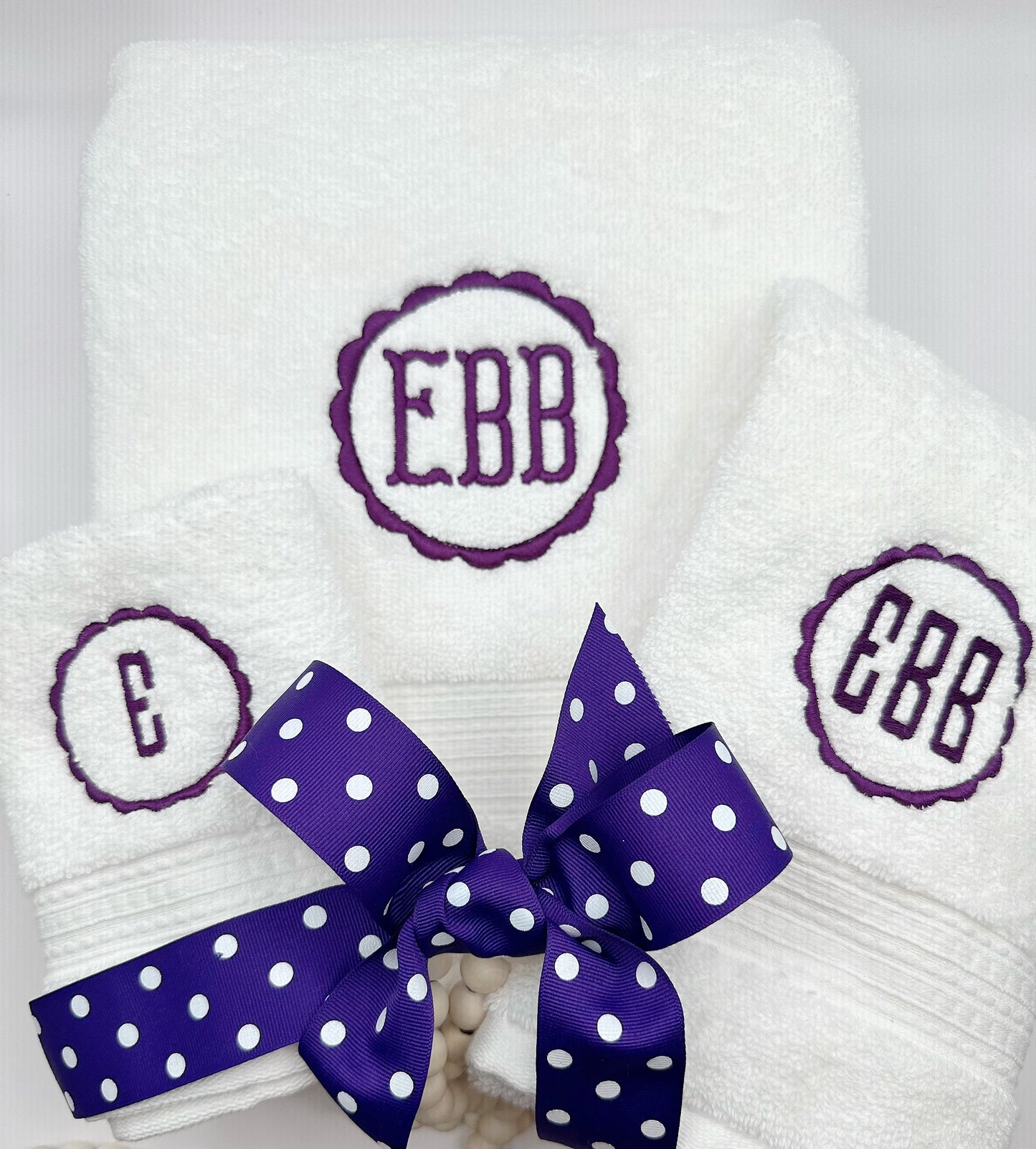 3 Piece Bath Towel Set