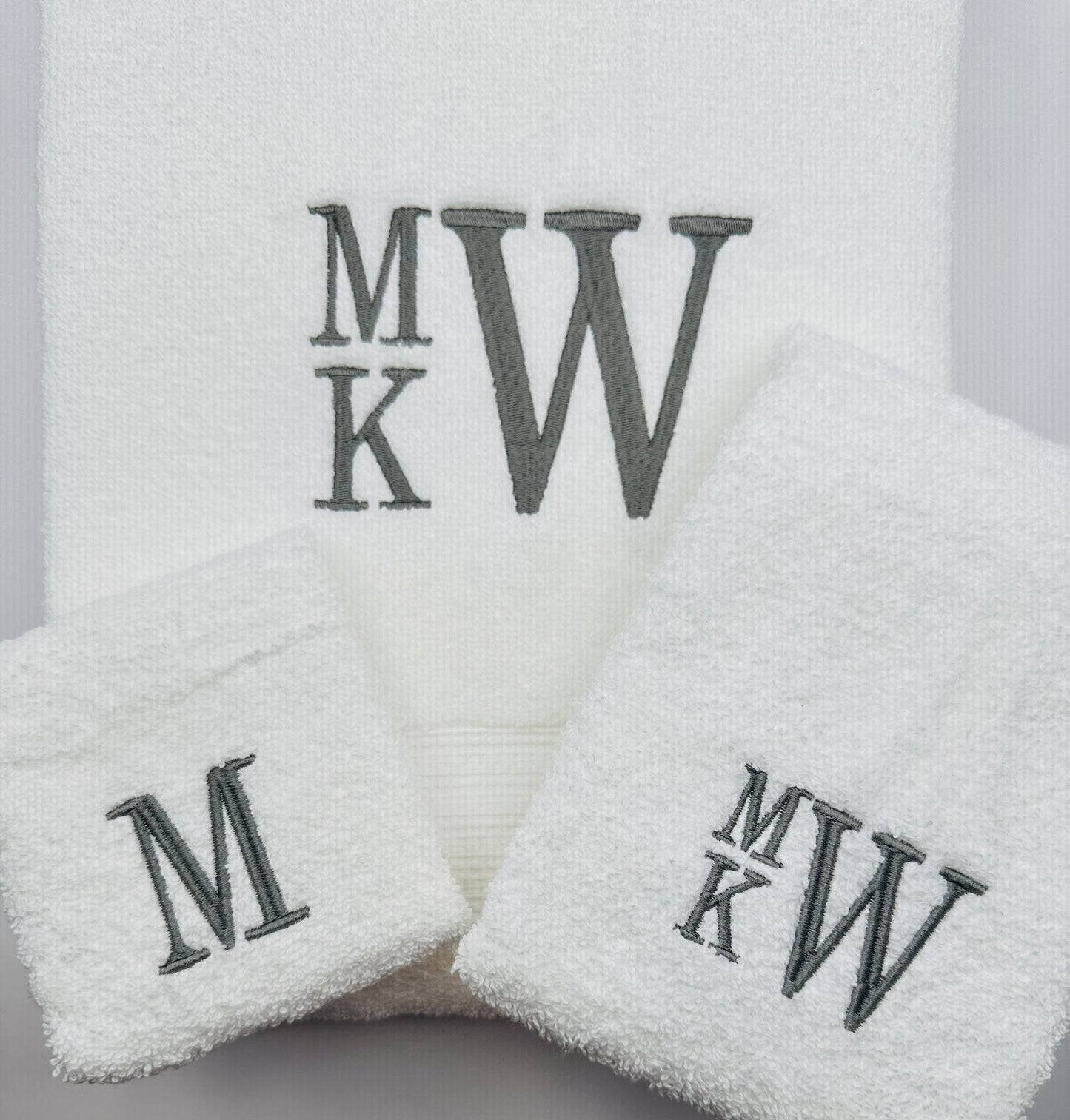 3 Piece Bath Towel Set